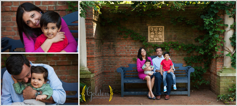 Chicago Botanical Gardens family photography