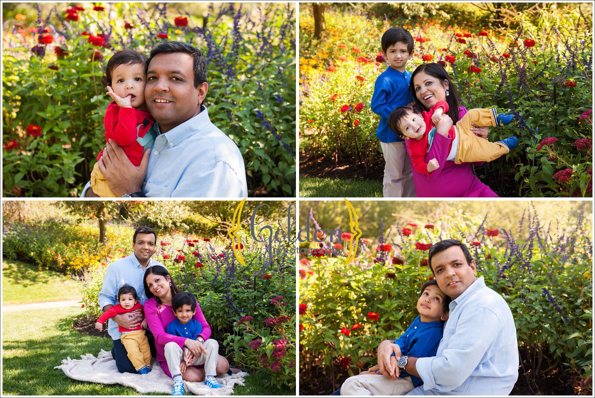 colorful family photography