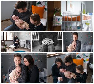 in home newborn photographer
