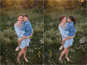 mother and daughter pose for photo with best family photographer in Chicago suburbs