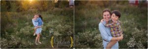 mother with child outdoors with best family photographer in Lake County IL