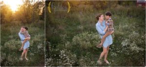 mom and son with family photographer near Chicago IL