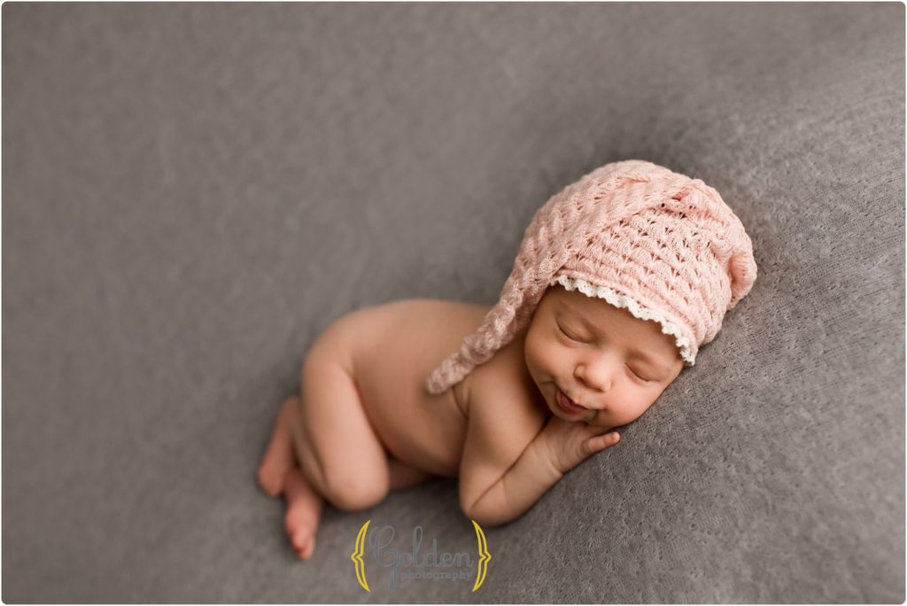 baby girl wearing hat