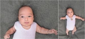 three month old photo session in Deer Park IL
