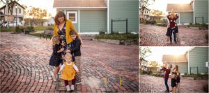 candid photos of family in Long Grove, IL